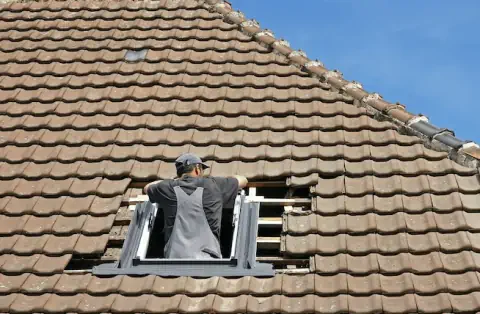 Pose de velux - Saint-Romain-en-Viennois